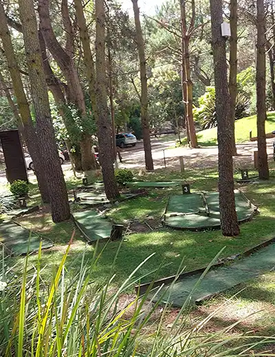 Mini golf del complejo