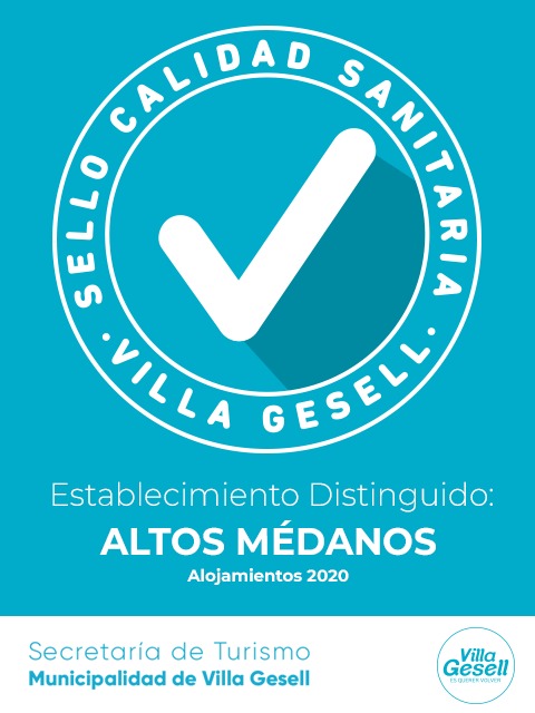Certificado de calidad de Altos Médanos